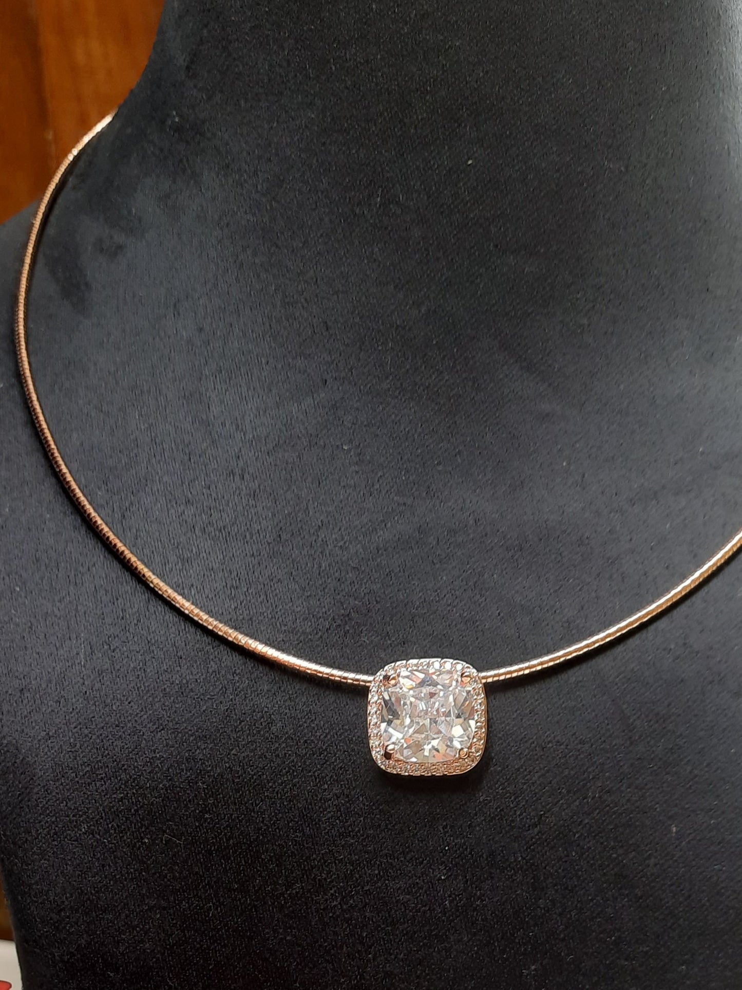 Sarah kante set (clear stone)