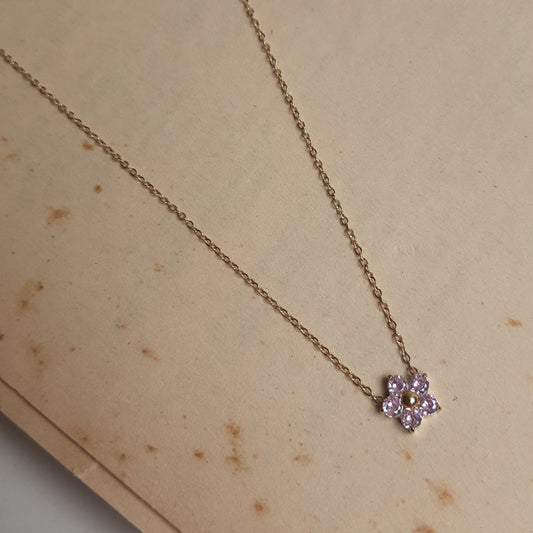 BLOOM pendent chain(Baby pink)
