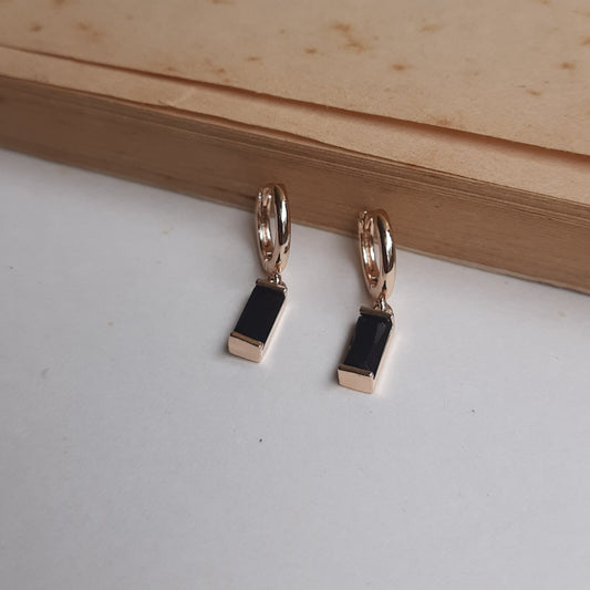 BOXY Huggie hoops