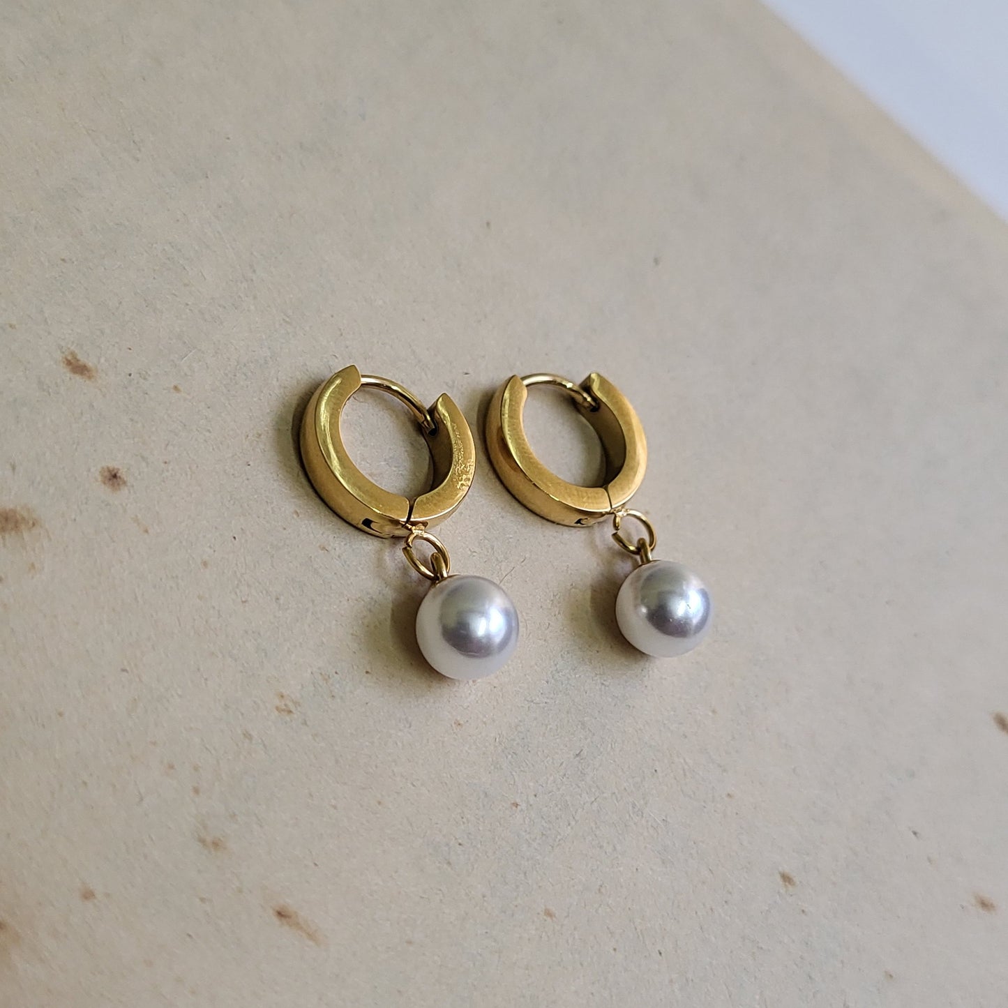 Pearl hoops