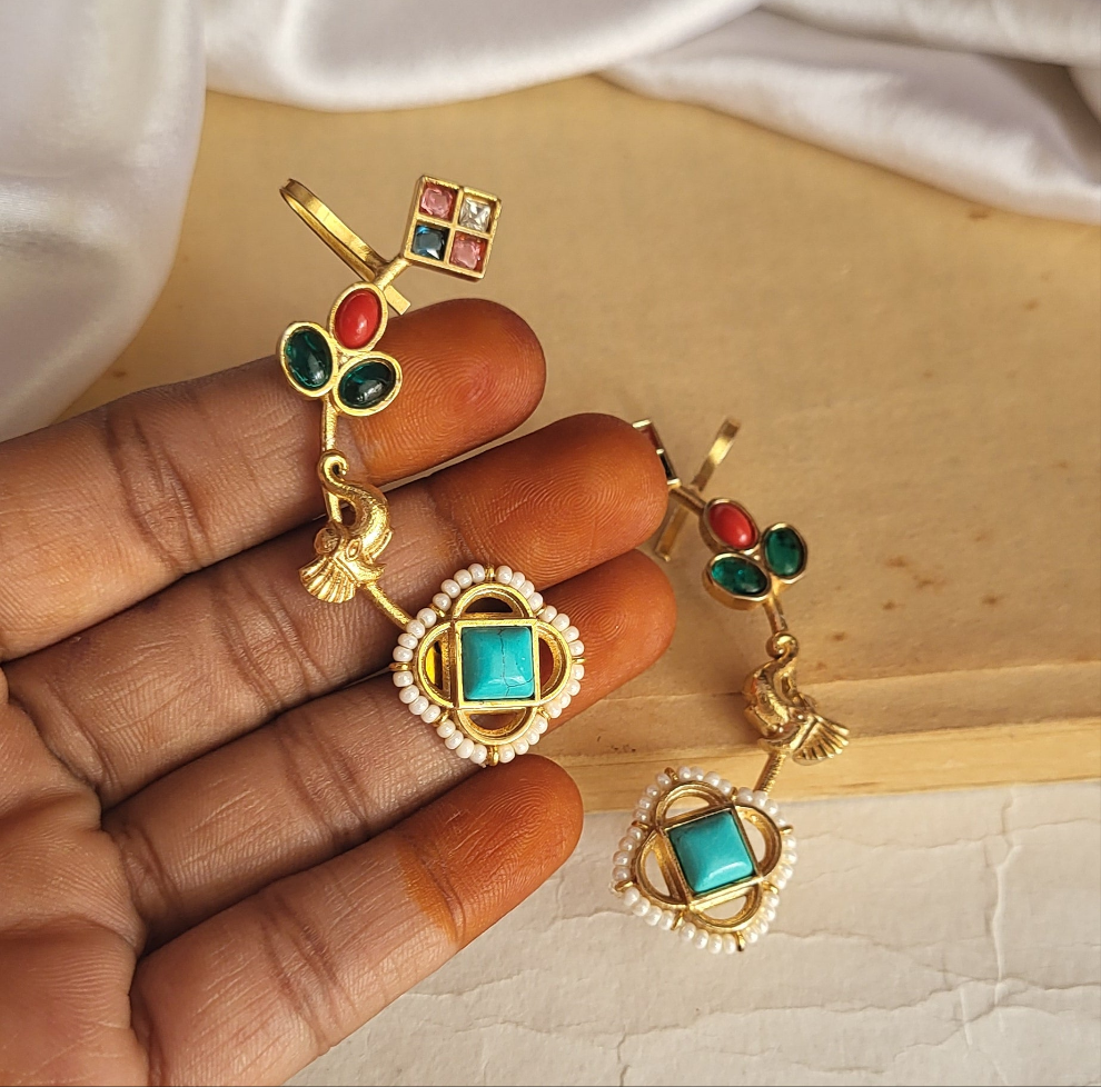 Elephant earcuff (pair)
