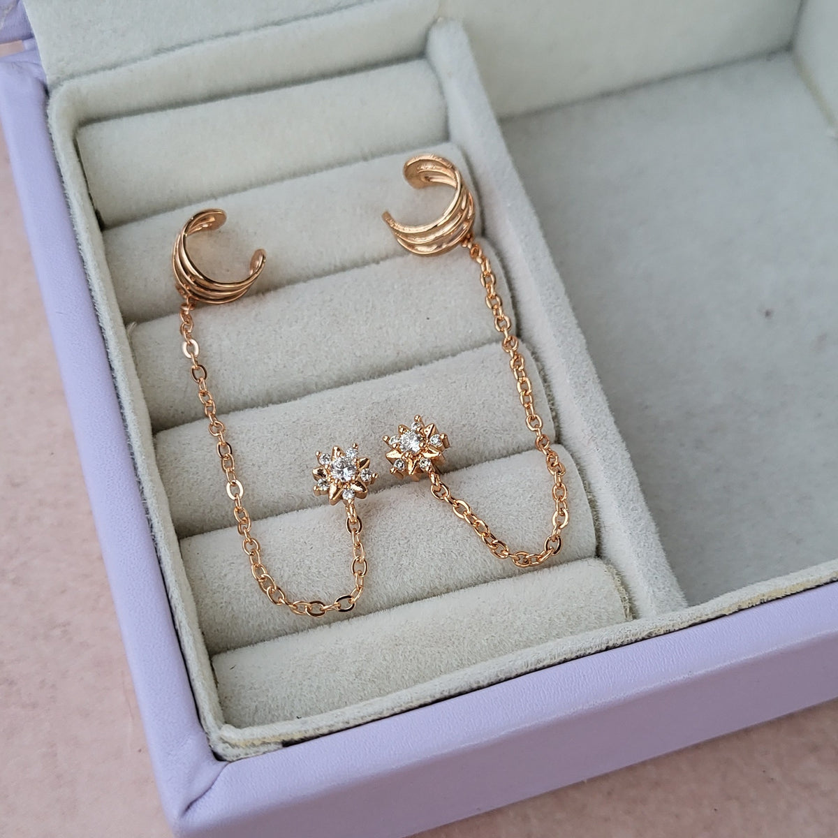 Anika cuff studs