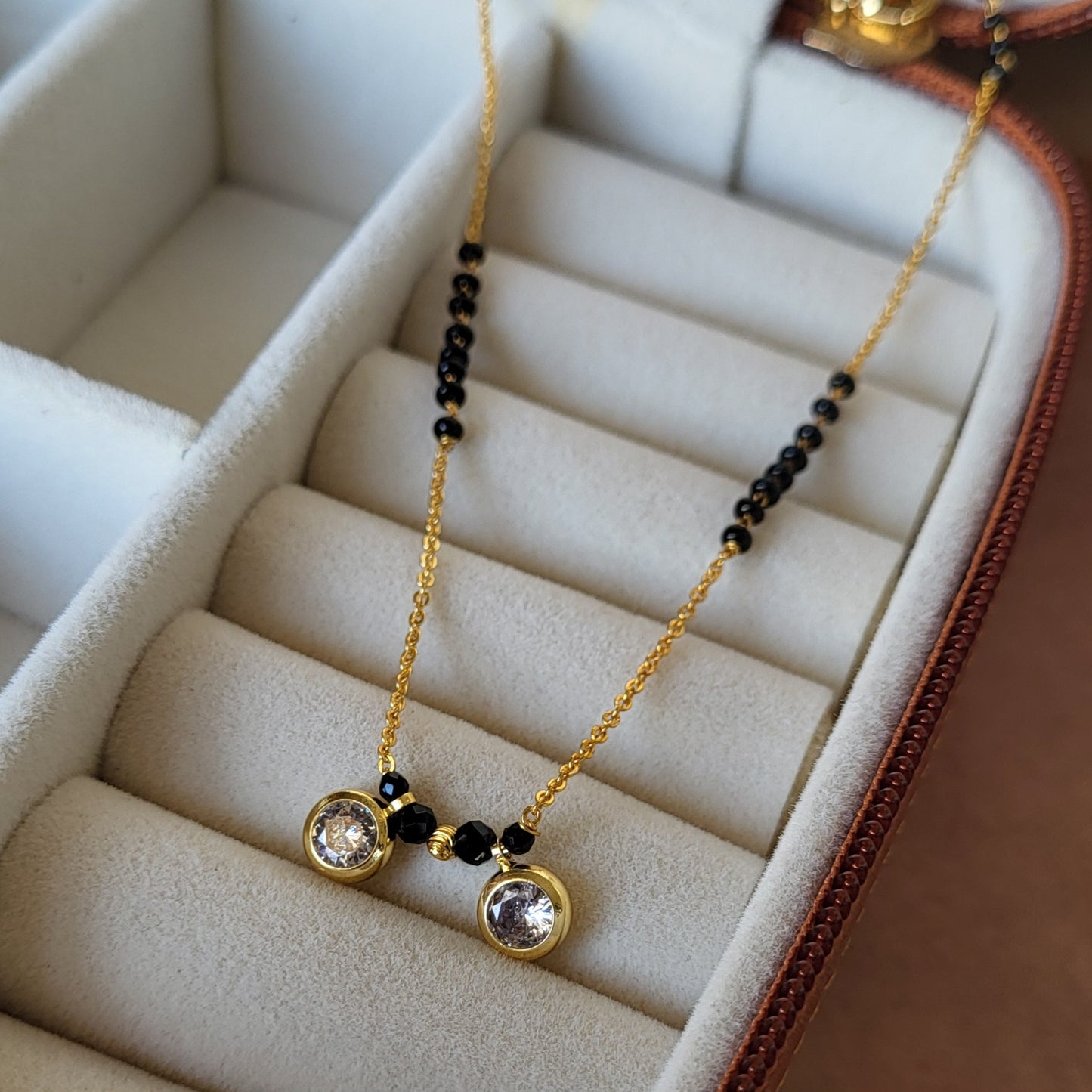 Thali look mangalsutra