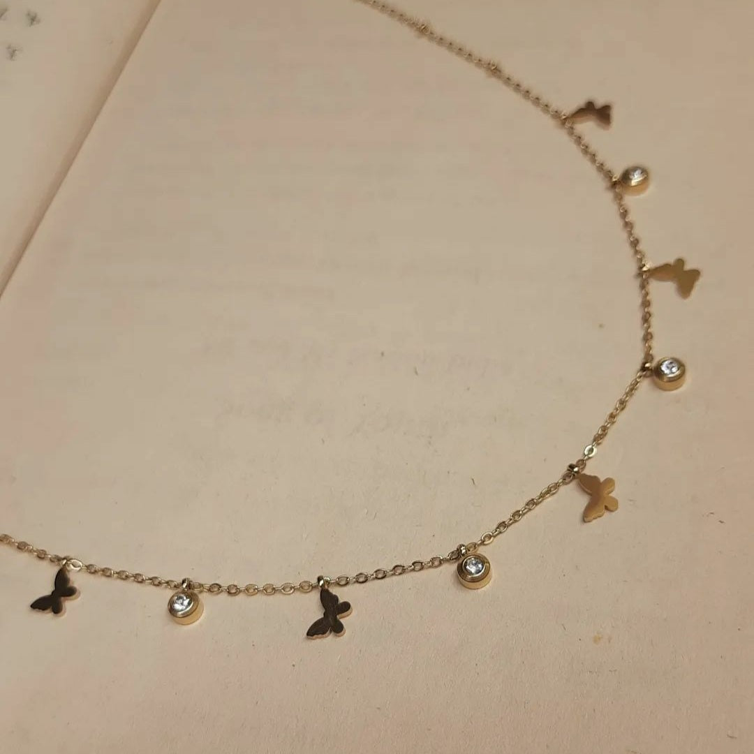 BUTTERFLY Charms Necklace