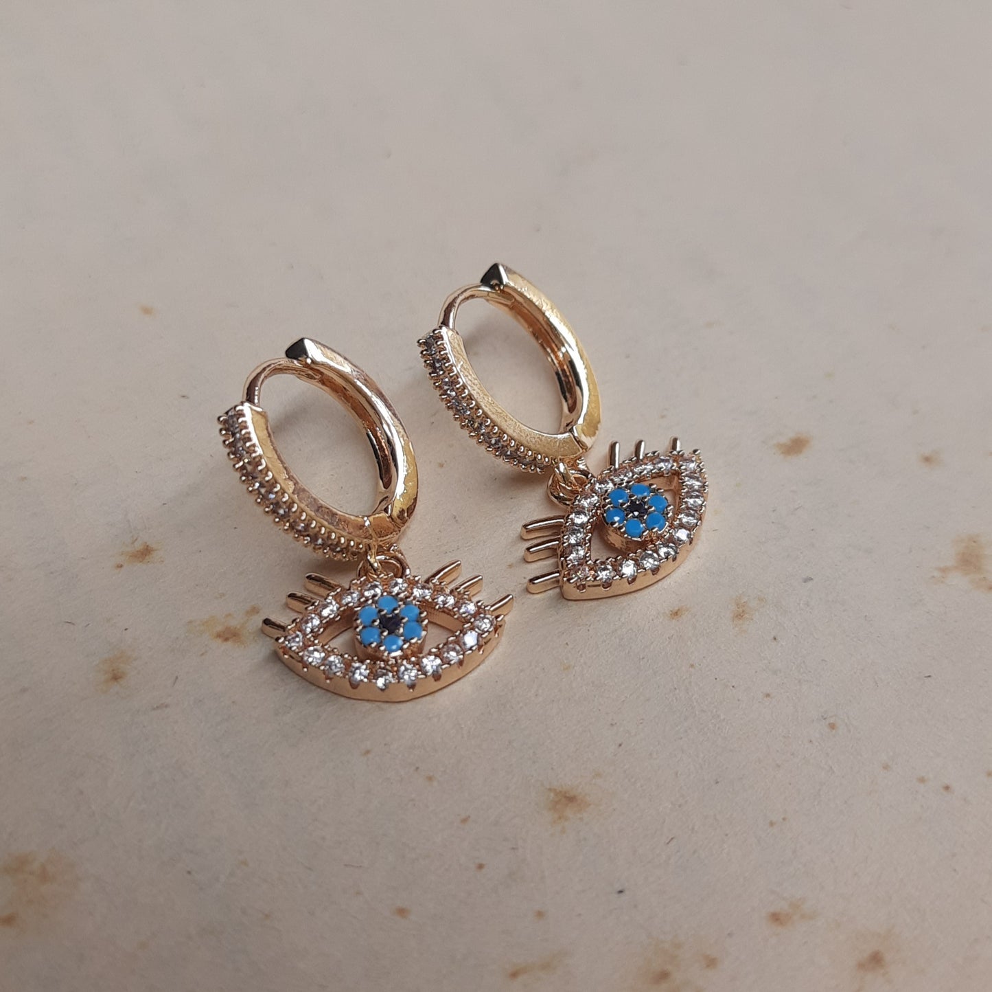 EVILEYE Huggie Hoops(silpa)