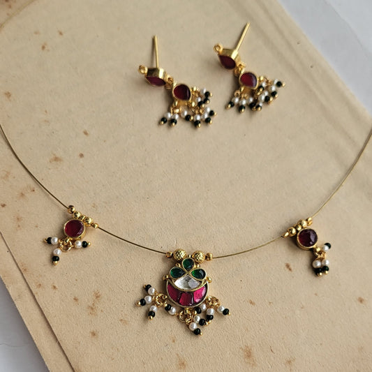 Deepa invisible necklace
