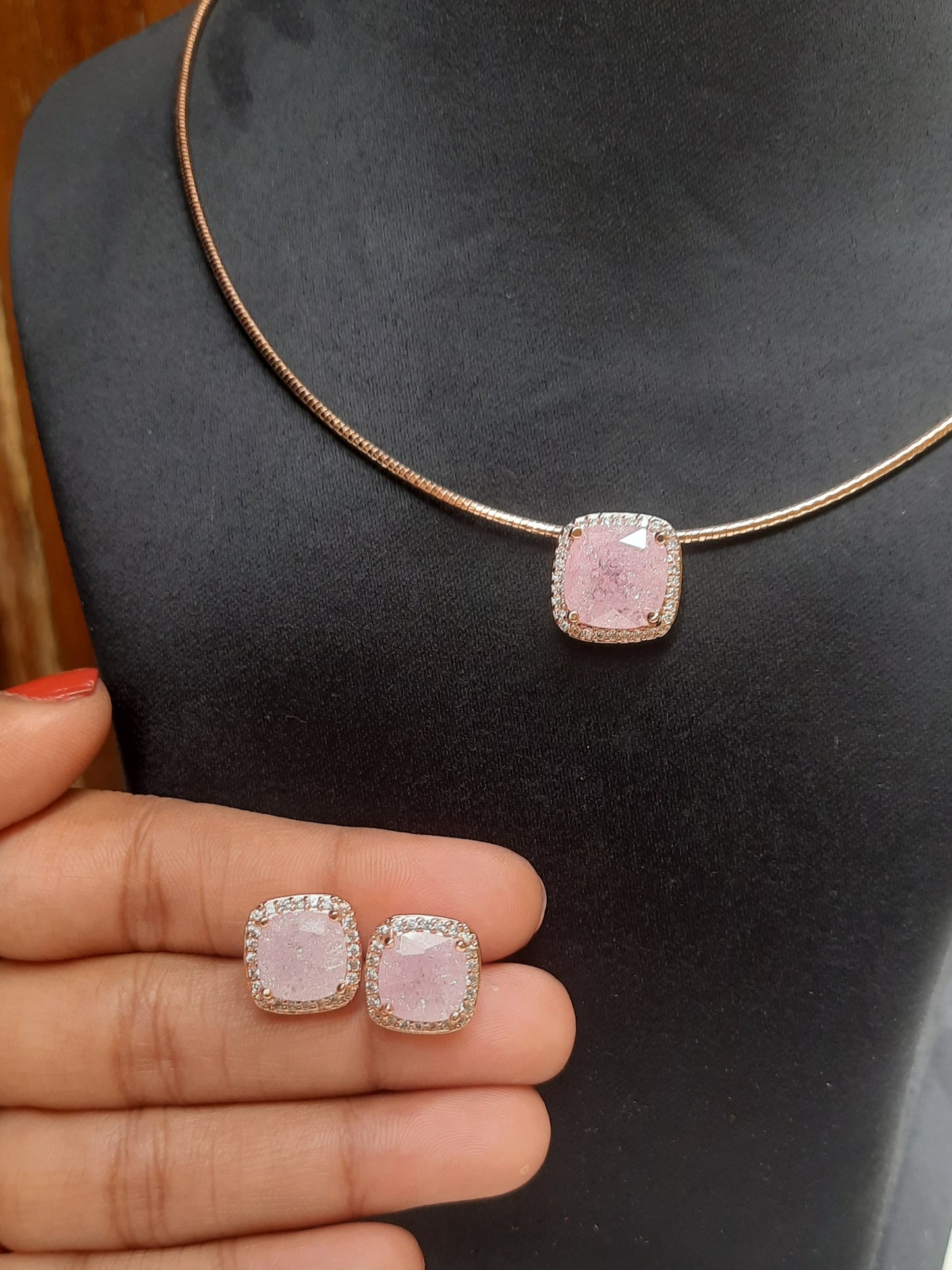 Sarah kante style (Baby pink) (renuka)