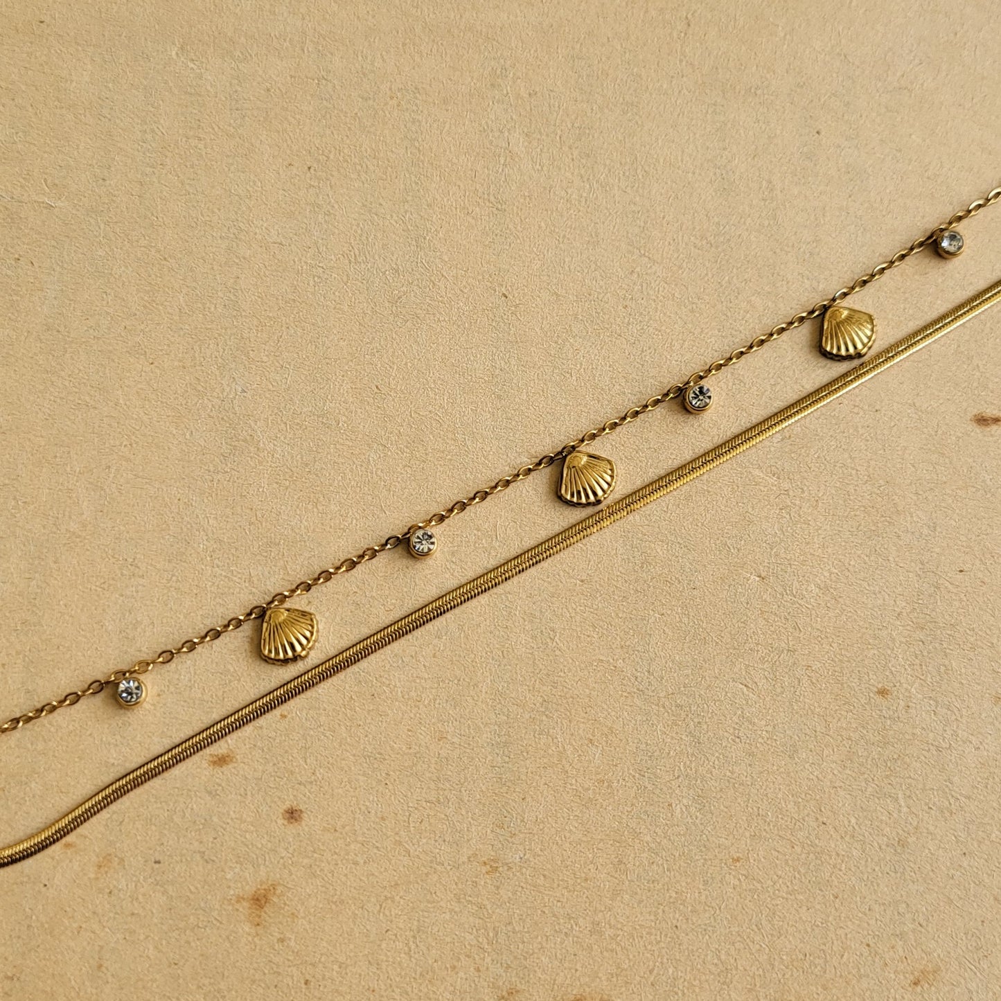 SHELL dainty bracelet