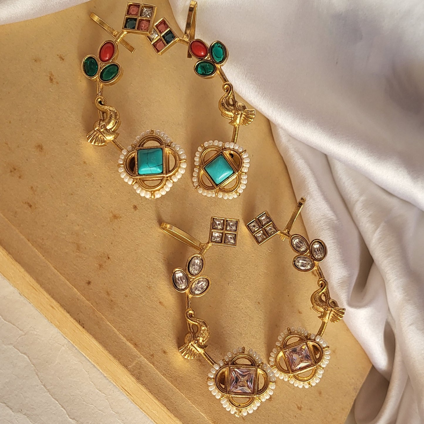 Elephant earcuff (pair)