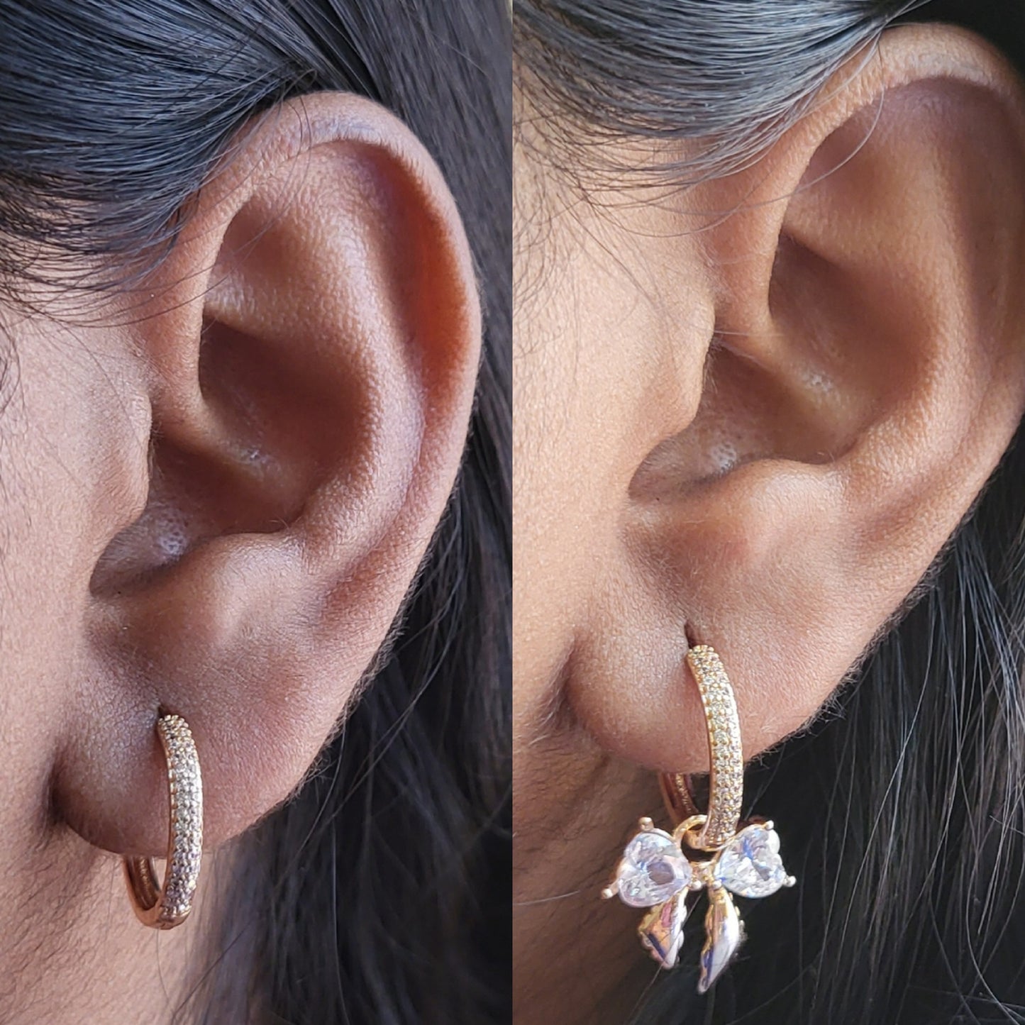 DOUBLE TROUBLE Earrings (Bow)