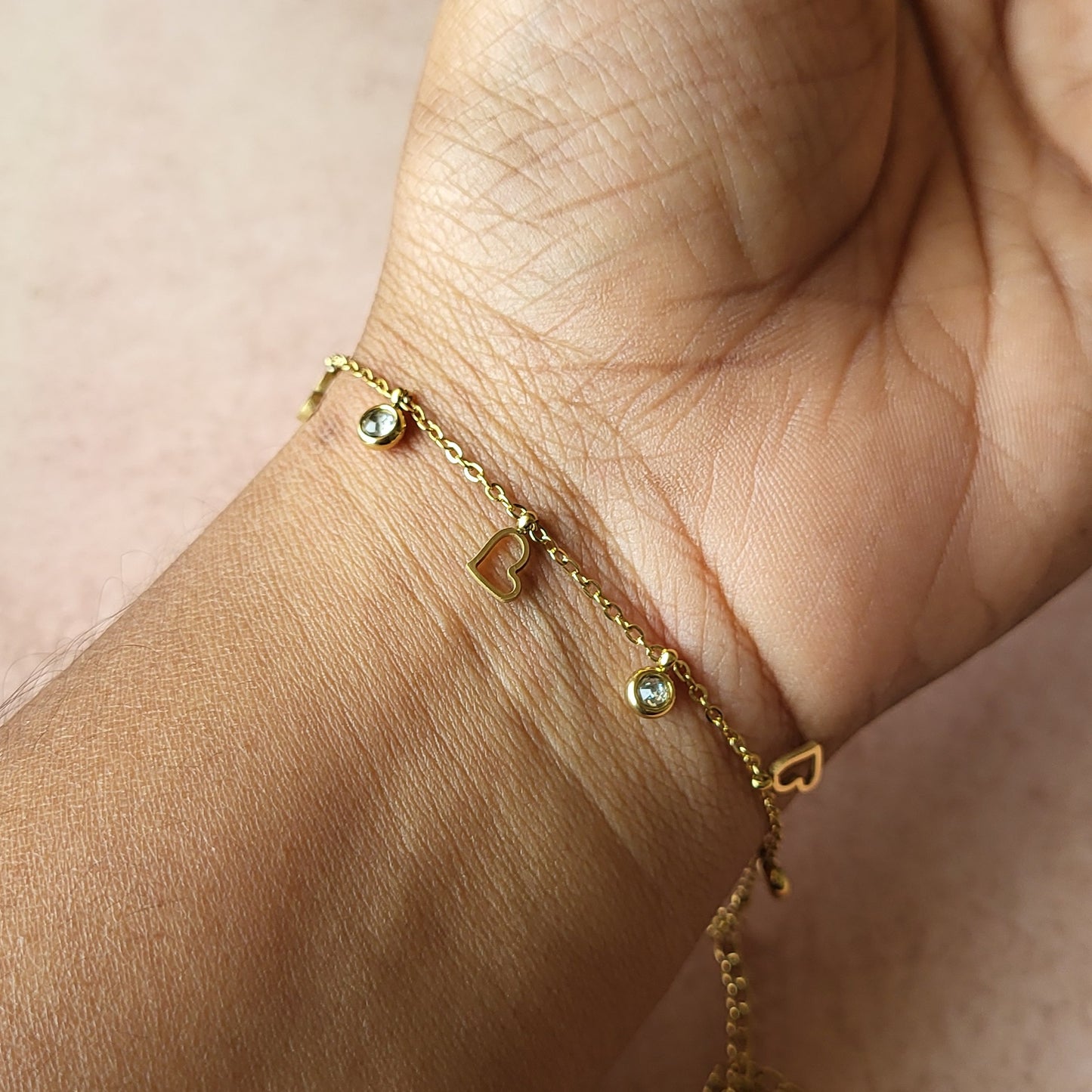 Dil charms bracelet