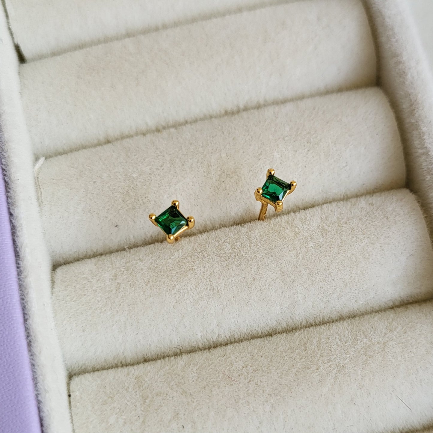 Square mini studs