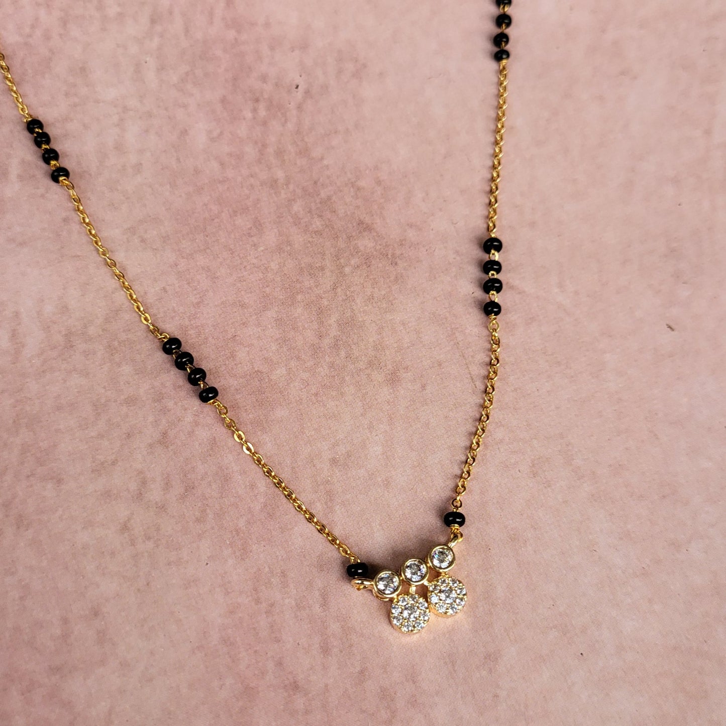 Mangala black beads