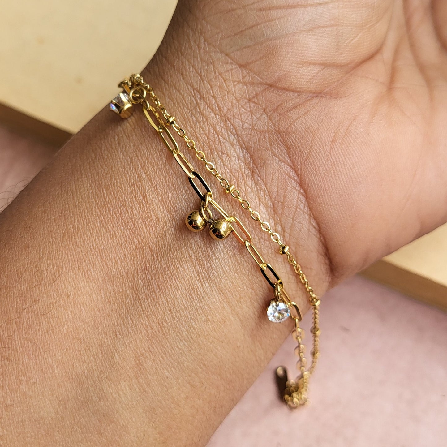 Mona layered bracelet