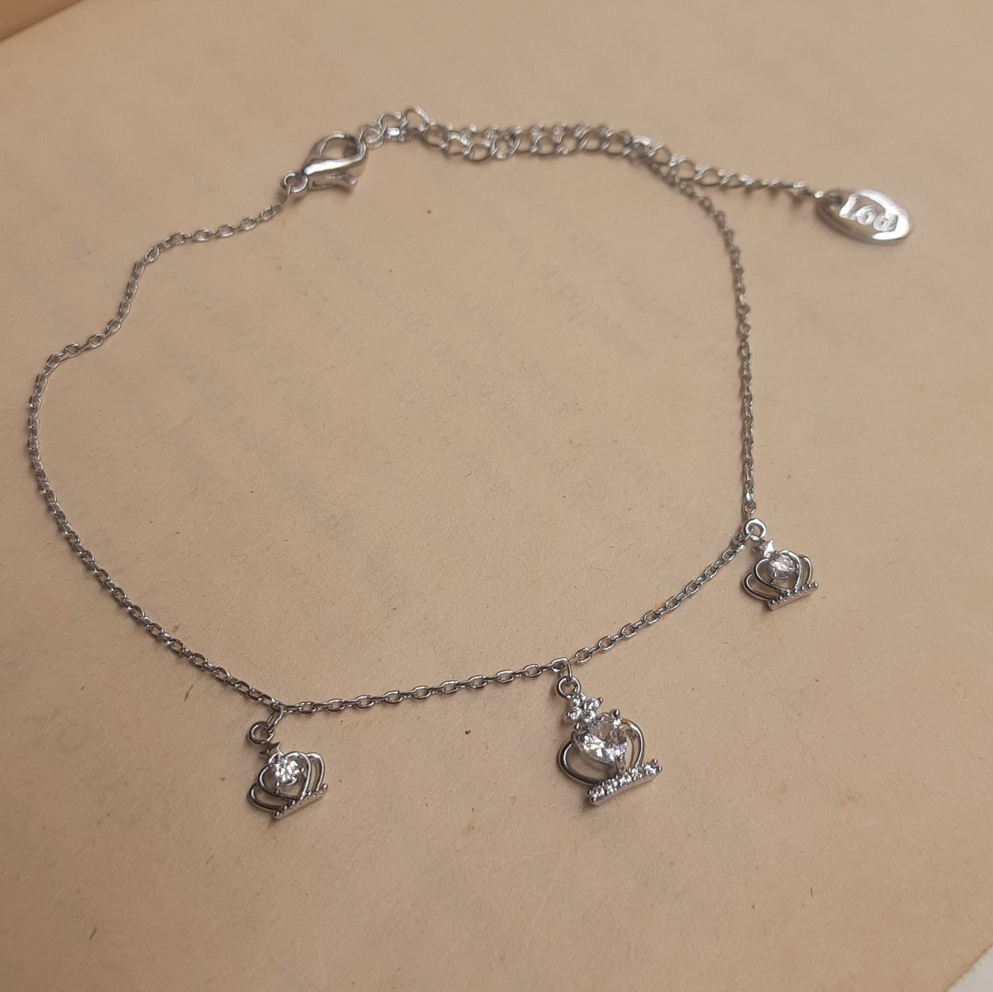 CROWN anklet
