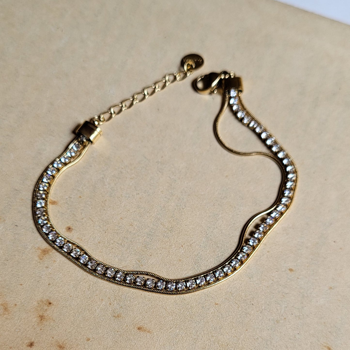 Selena layered bracelet