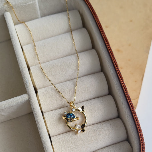 Butterfly pendent chain