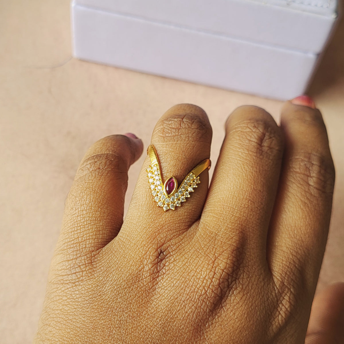 Diya vanki ring