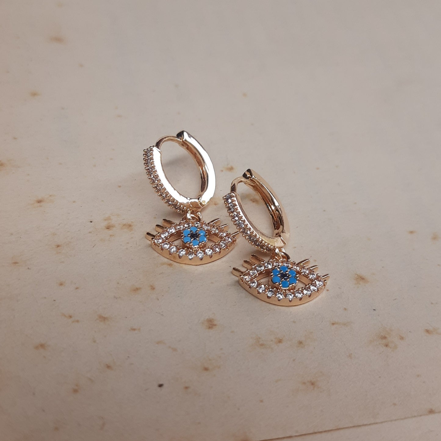 EVILEYE Huggie Hoops(silpa)