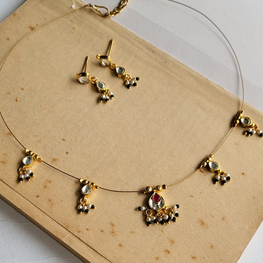 Diya invisible necklace