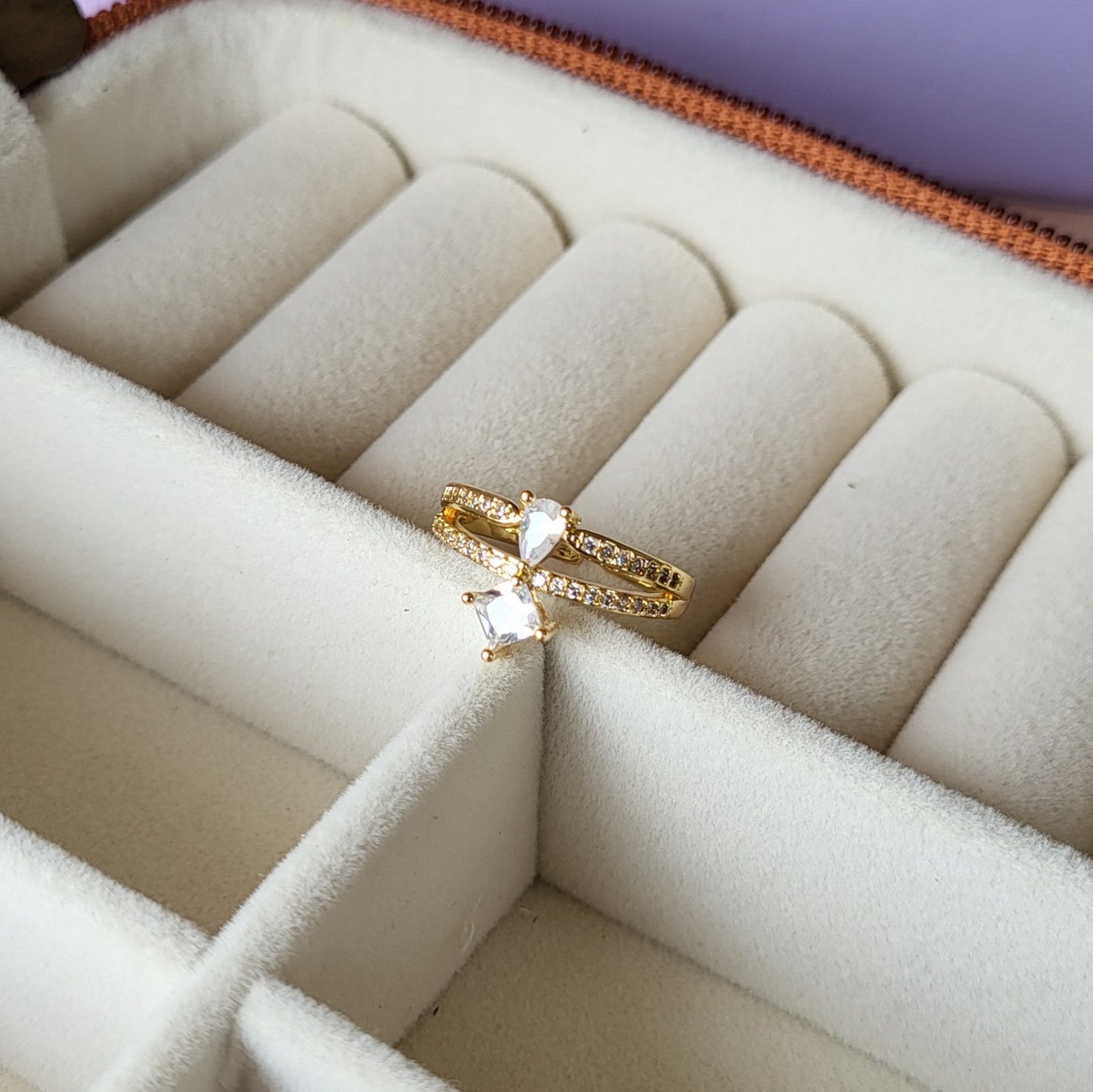 Meena finger ring