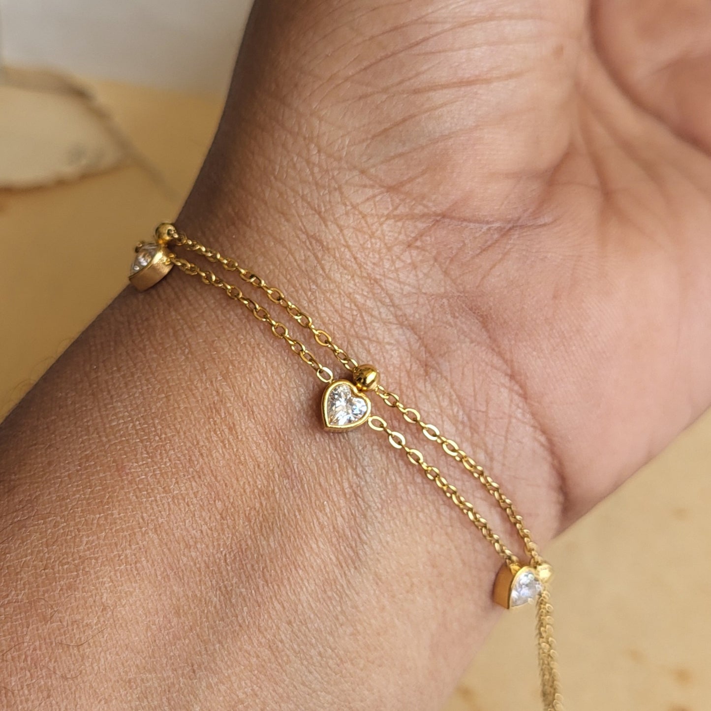 Dil layered bracelet