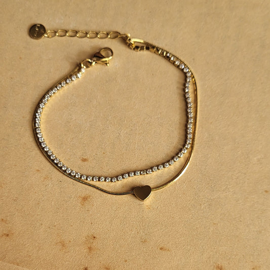 CUPID Layered bracelet