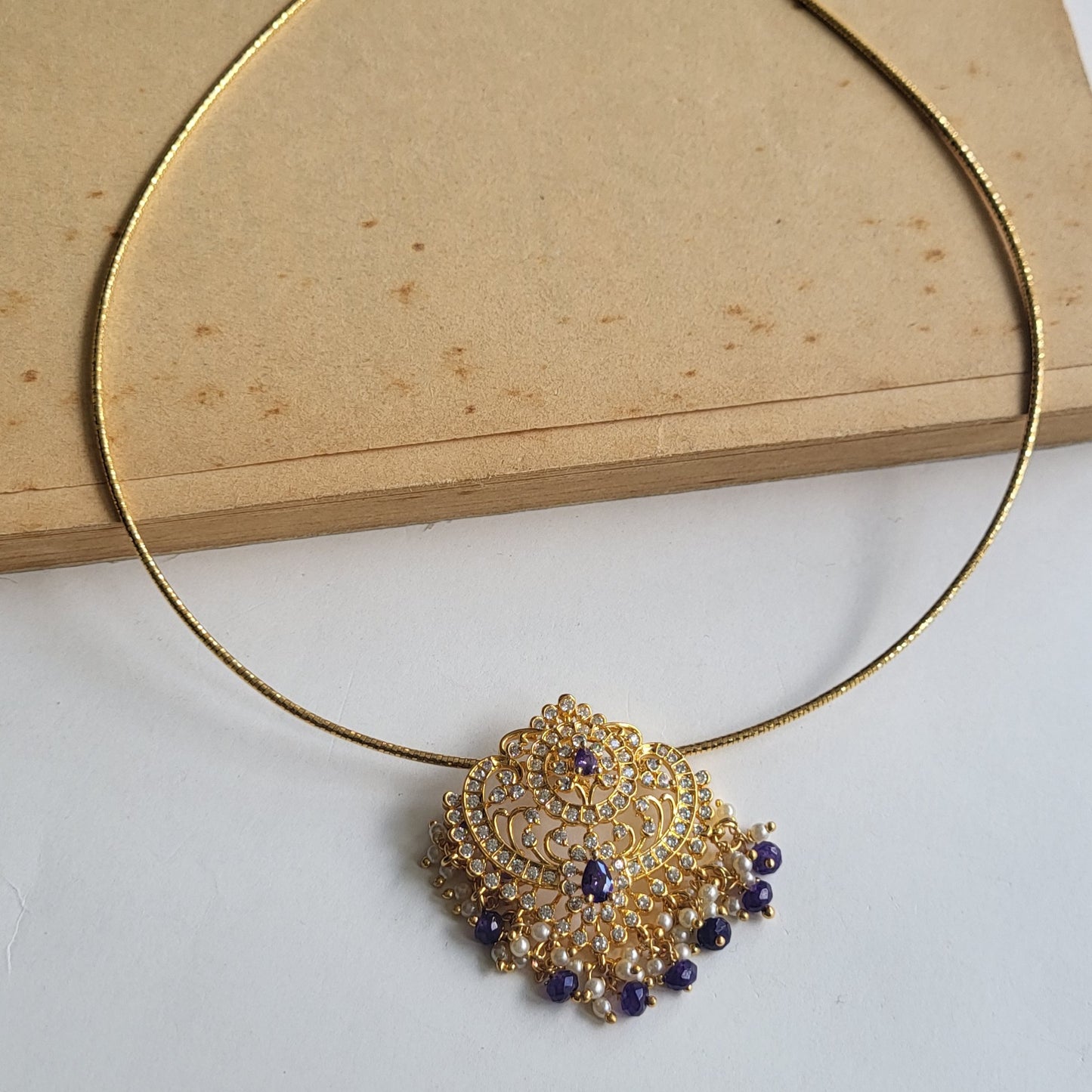 Meena kante necklace
