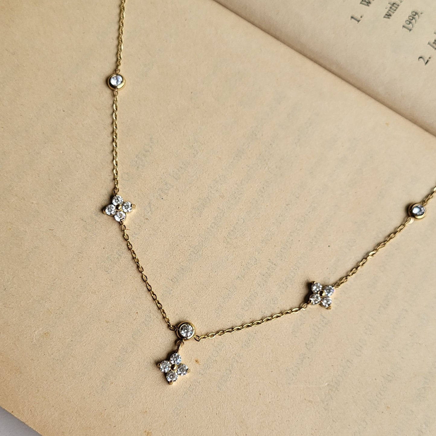 Fleurdrop necklace