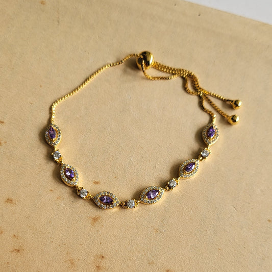 VIOLA bracelet (purple)