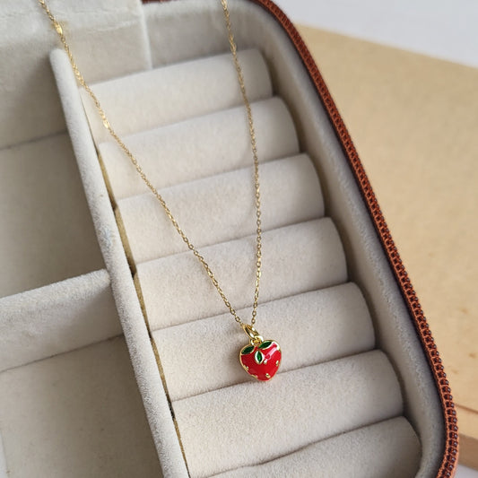 Strawberry pendant chain