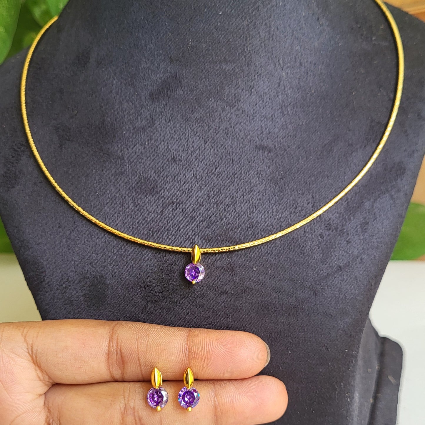 Bindu kante set(purple)