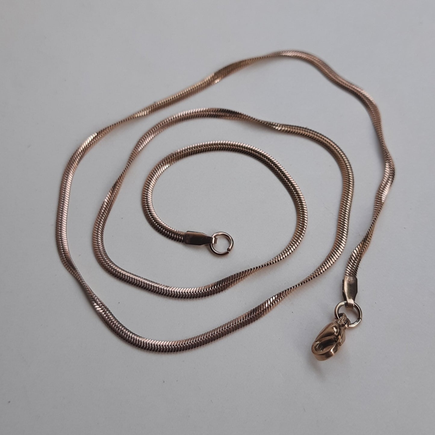SLITHER snake neckchain (Rosegold)