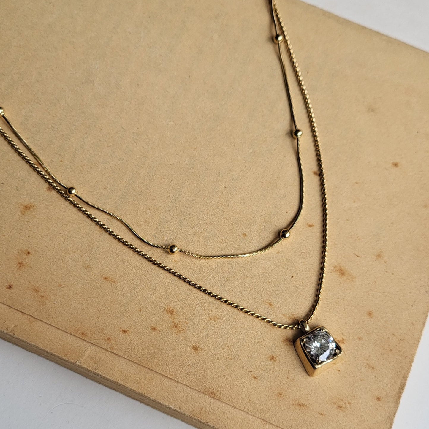 Emma layered necklace