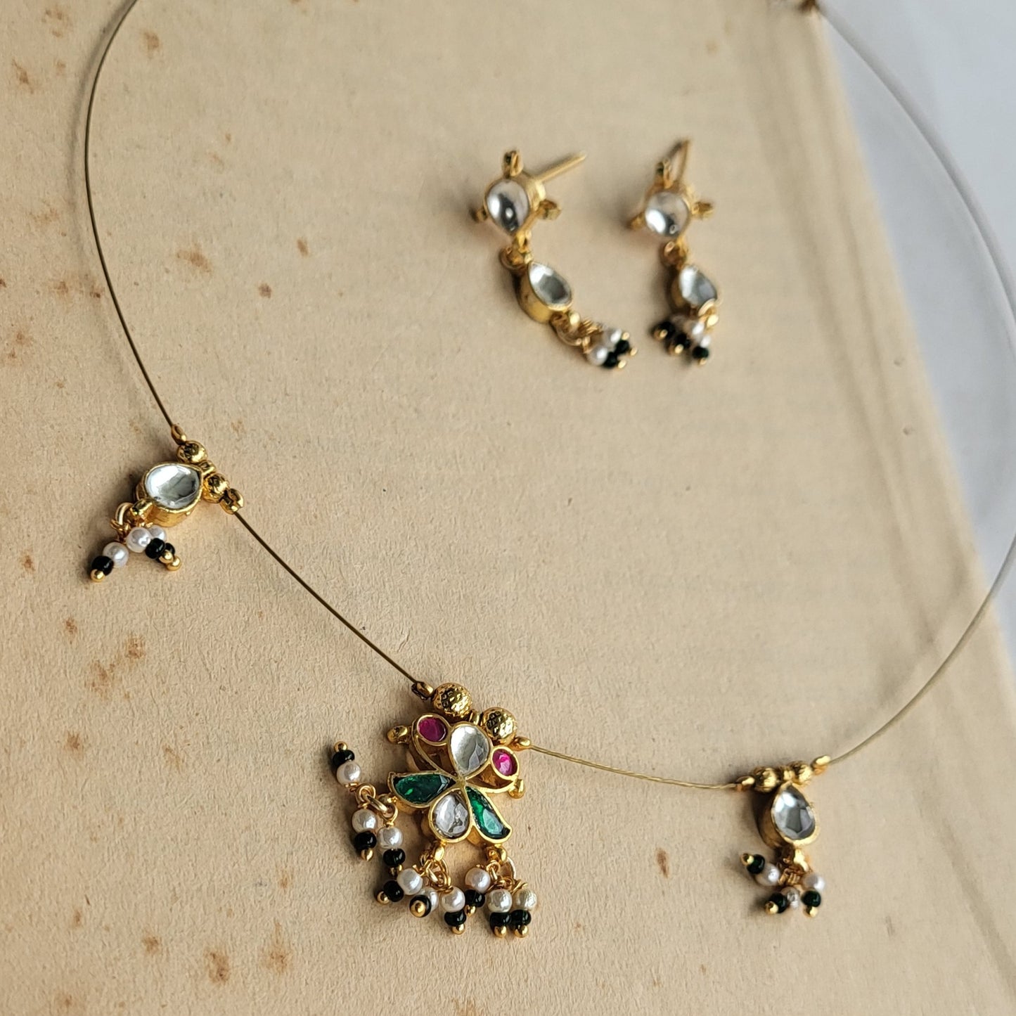 Aparna invisible necklace