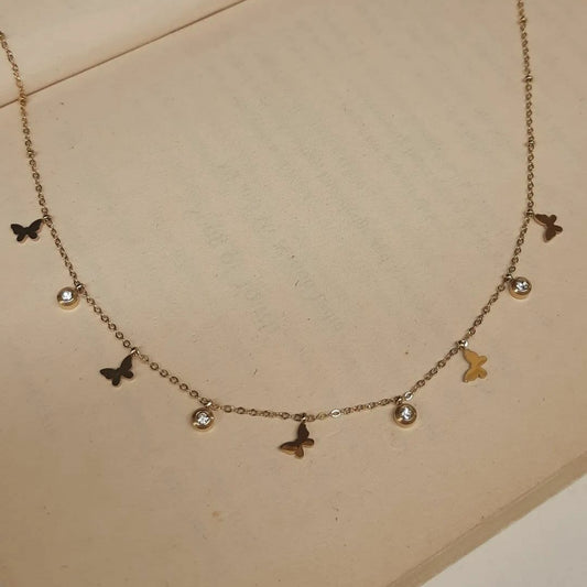 BUTTERFLY Charms Necklace