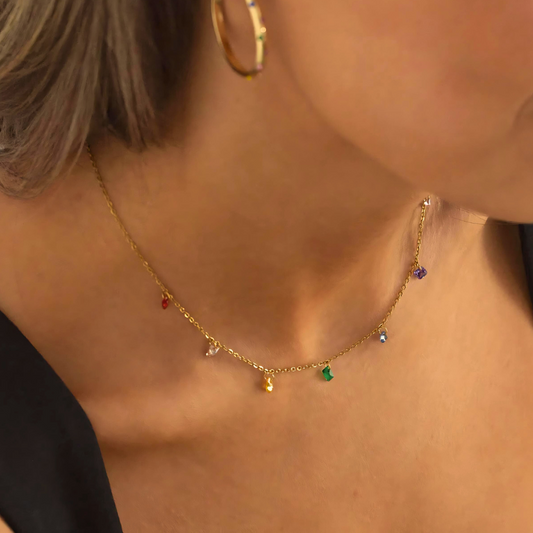 Rainbow necklace