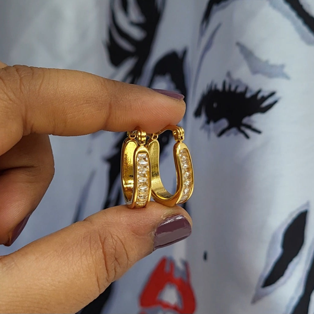 Oval hoops
