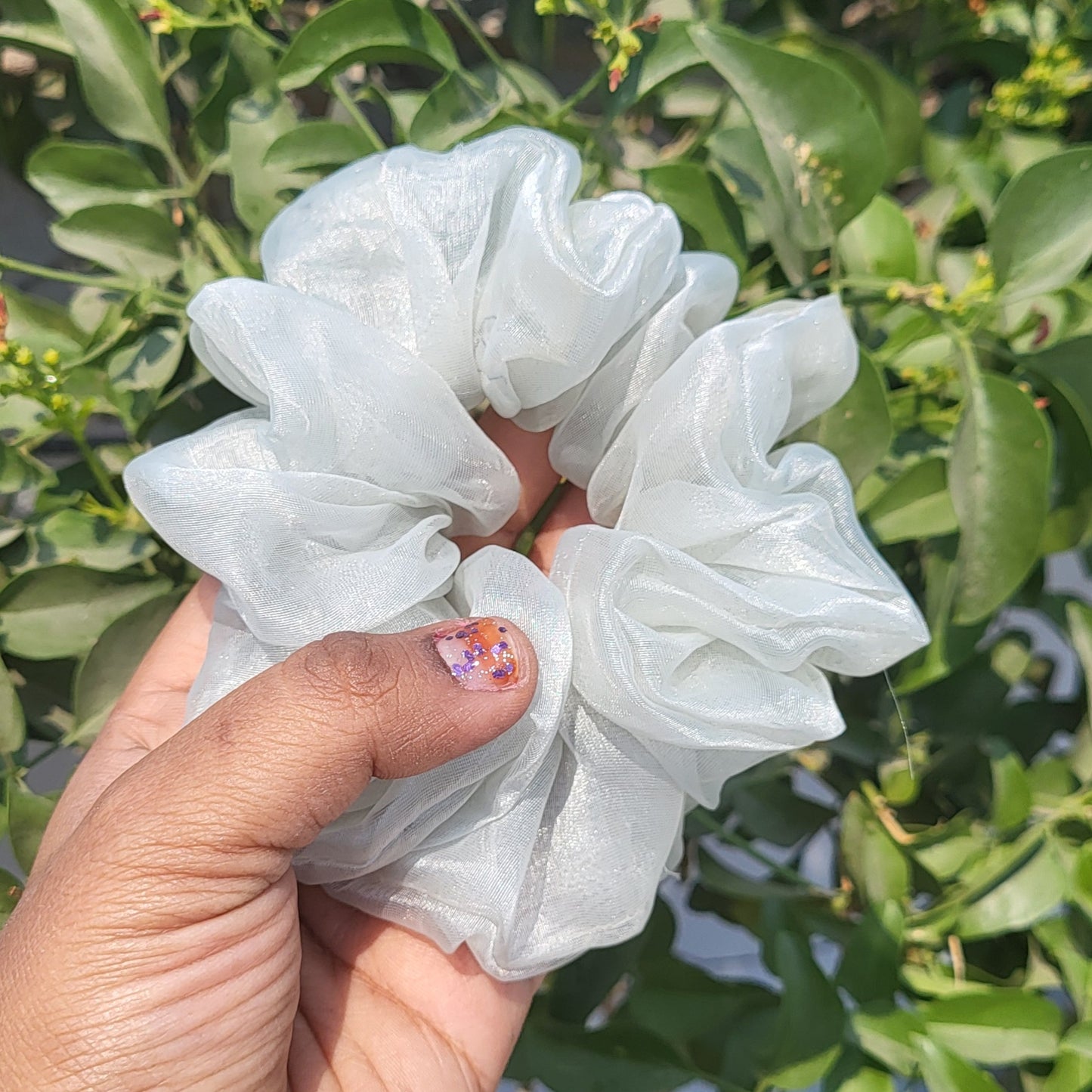 Organza scrunchies