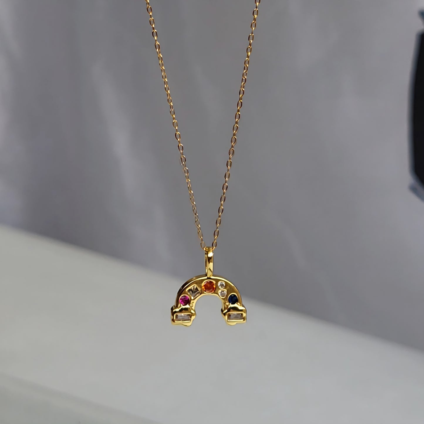 Rainbow Pendant chain