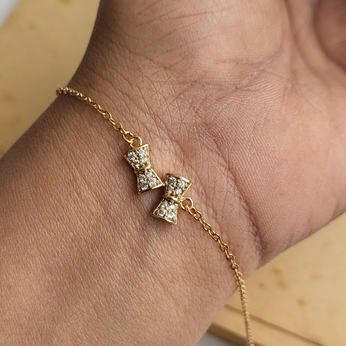 Bow bracelet (xuping)