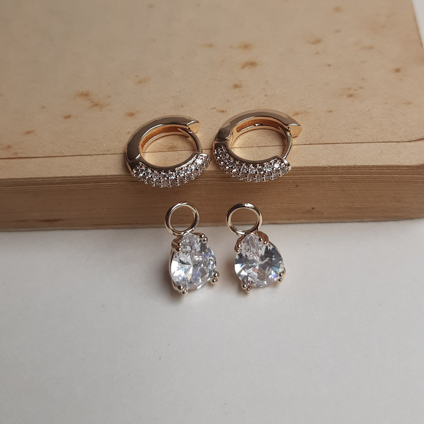 DOUBLE TROUBLE Earrings (Drop)