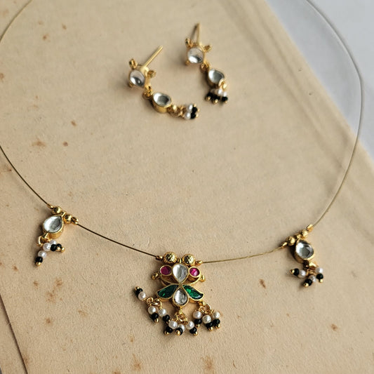 Aparna invisible necklace