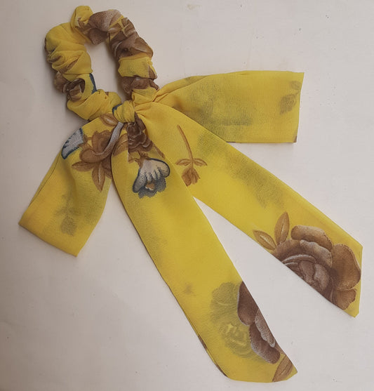 Mellow Yellow Scrunchie