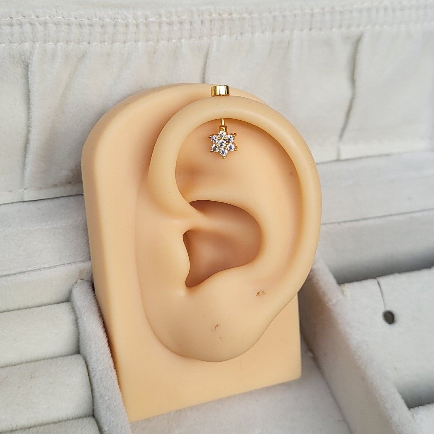 Bloom bugadis (flat screwback)(pair)