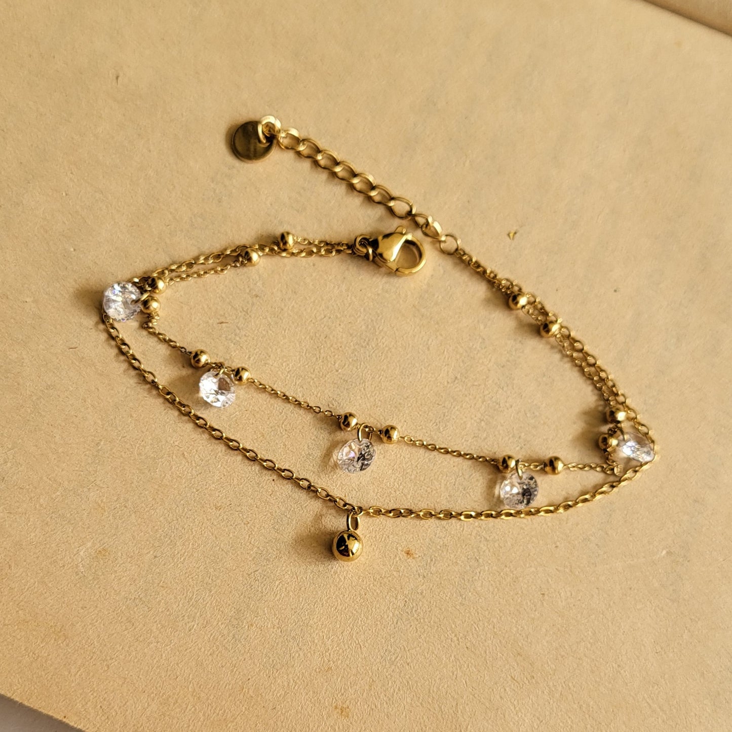 SAGE Layered bracelet