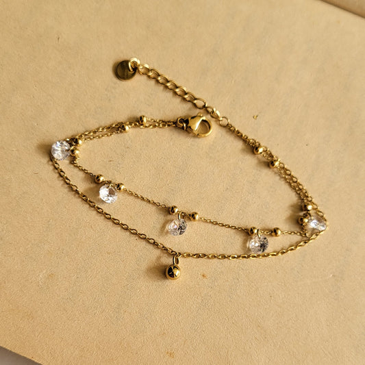 SAGE Layered bracelet