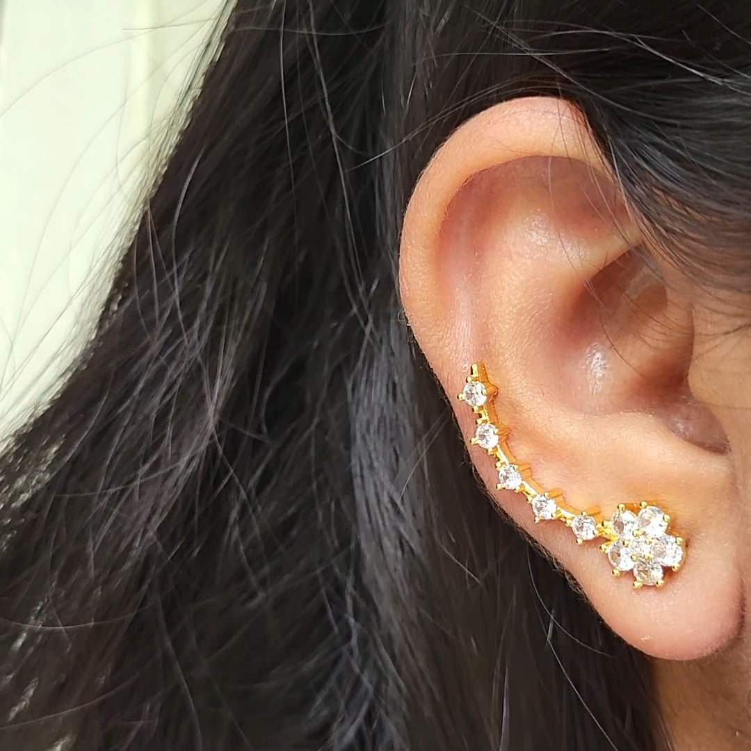 Fleur earcuff