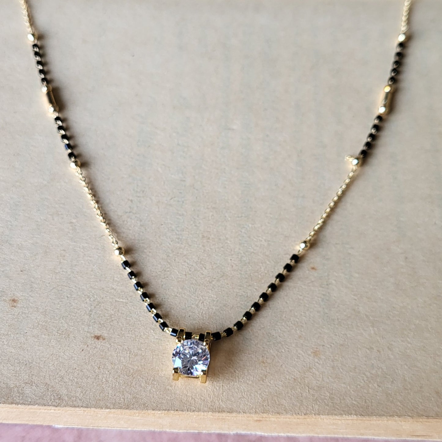 Stone mangalsutra