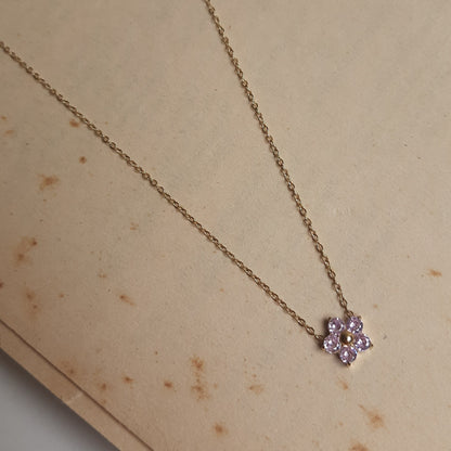 BLOOM pendent chain(Baby pink)
